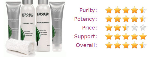 Exposed Skin Care star rating