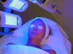 Blue LED light therapy